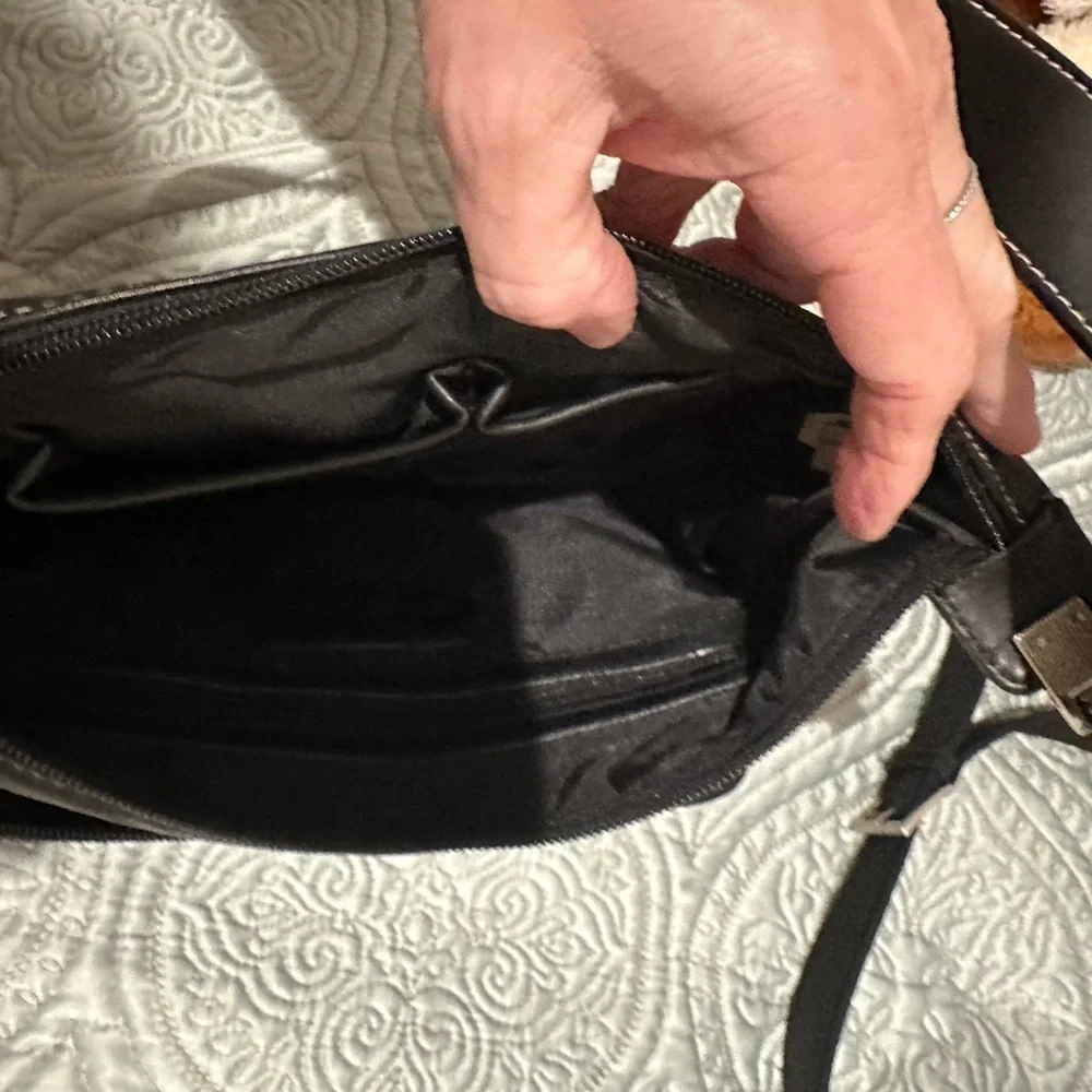Worthington brown shoulder organizing handbag - Picture 5 of 8